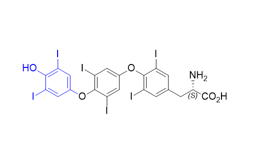 左甲狀腺素雜質(zhì)07,(2S)-2-amino-3-[4-[4-(4-hydroxy-3,5-diiodophenoxy)-3,5- diiodophenoxy]-3,5-diiodophenyl]propanoic acid