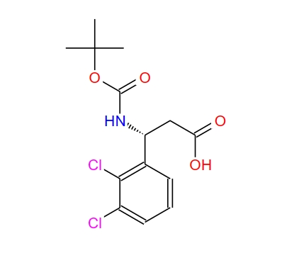 Boc-(R)-3-氨基-3-(2,3-二氯苯基)-丙酸,Boc-(R)-3-Amino-3-(2,3-dichlorophenyl)-propionic acid