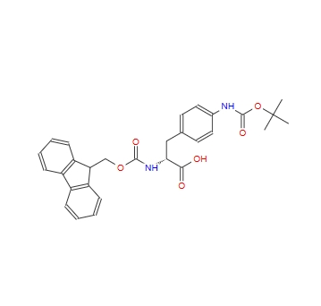 Fmoc-D-4-(叔丁氧羰基氨基)-苯丙氨酸,Fmoc-D-phe(Boc-4-Amino)-OH