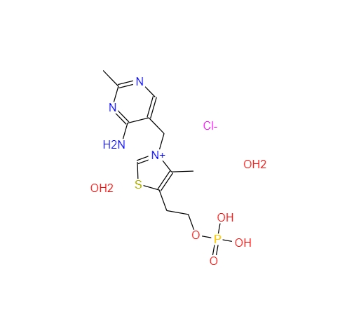 3-[(4-氨基-2-甲基-5-嘧啶基)甲基]-4-甲基-5-[2-(膦酰氧基)乙基]-噻唑氯化物二水合物,Thiamine monophosphate chloride dihydrate
