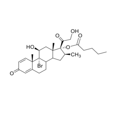 倍他米松戊酸酯EP杂质D,9-Bromo-betamethasone valerate