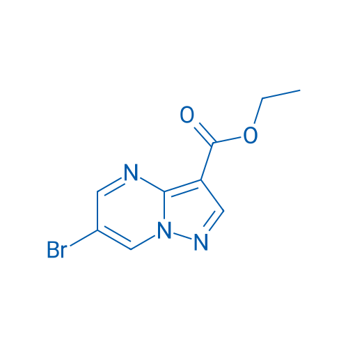 6-溴吡唑并[1,5-a]嘧啶-3-羧酸乙酯,Ethyl 6-bromopyrazolo[1,5-a]pyrimidine-3-carboxylate