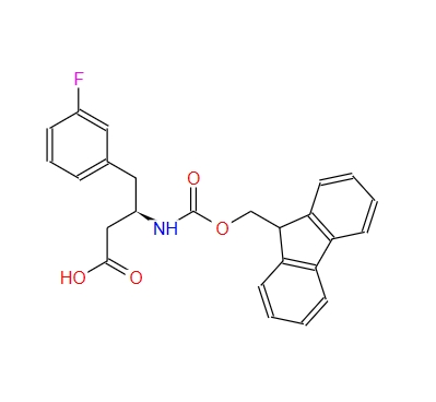Fmoc-R-3-氨基-4-(3-氟苯基)-丁酸,Fmoc-(R)-3-Amino-4-(3-fluorophenyl)-butyric acid