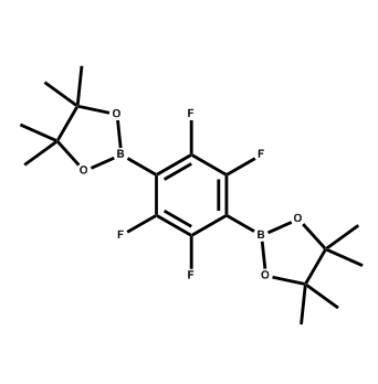 2,2'-(全氟-1,4-亞苯基)雙(4,4,5,5-四甲基-1,3,2-二氧硼雜環(huán)戊烷),2,2'-(Perfluoro-1,4-phenylene)bis(4,4,5,5-tetramethyl-1,3,2-dioxaborolane)