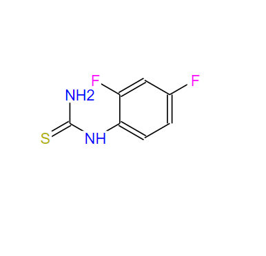 2,4-二氟苯基硫脲,(2,4-Difluorophenyl)thiourea