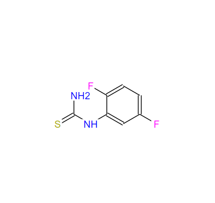 2,5-二氟苯基硫脲,(2,5-Difluorophenyl)thiourea