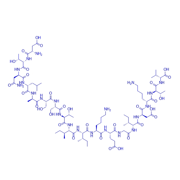 鏈球菌M蛋白多肽H-Asp-Thr-Asn-Leu-Ala-Ser-Ser-Thr-Ile-Ile-Lys-Glu-Gly-Ile-Asp-Lys-Thr-Val-OH,Peptide M