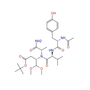 Ac-Tyr-Val-Ala-Asp(OtBu)-aldehyde-dimethyl acetal 147395-39-9