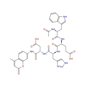 乙酰基色氨酰谷氨酰组氨酰天冬氨酸-7-氨基-4-甲基香豆素 189275-74-9