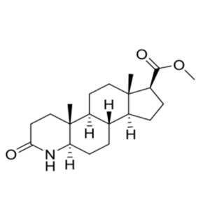 3-Oxo-4-aza-5α-androstane-17β-carboxylic acid methyl ester