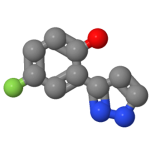 4-氟-2-(1H-吡唑-3-基)苯酚,4-FLUORO-2-(1H-PYRAZOL-3-YL)PHENOL