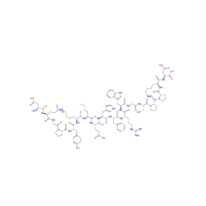 β-MSH, porcine;DEGPYKMEHFRWGSPPKD 19941-13-0