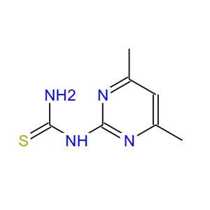 1-(4,6-二甲基嘧啶-2-基)硫脲 88067-09-8