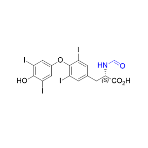 左甲状腺素杂质10,N-Formyl-O-(4-hydroxy-3,5-diiodophenyl)-3,5-diiodo-L-tyrosine