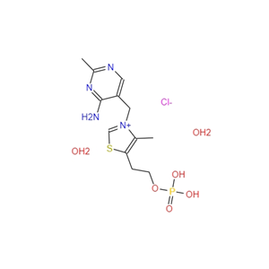 3-[(4-氨基-2-甲基-5-嘧啶基)甲基]-4-甲基-5-[2-(膦酰氧基)乙基]-噻唑氯化物二水合物