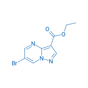 6-溴吡唑并[1,5-a]嘧啶-3-羧酸乙酯,Ethyl 6-bromopyrazolo[1,5-a]pyrimidine-3-carboxylate