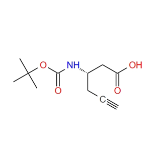 Boc-S-3-氨基-5-己炔酸,Boc-(S)-3-Amino-5-hexynoic acid