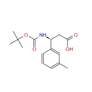 (S)-3-((叔丁氧羰基)氨基)-3-(间甲苯基)丙酸,(S)-3-((tert-Butoxycarbonyl)amino)-3-(m-tolyl)propanoic acid