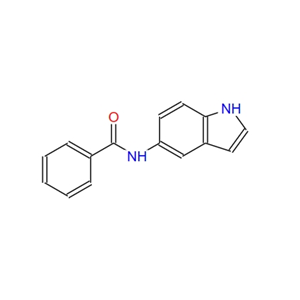 N-(1H-吲哚-5-基)苯甲酰胺 6019-39-2