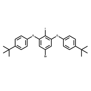 4,4'-((5-bromo-2-iodo-1,3-phenylene)bis(oxy))bis(tert-butylbenzene)