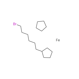 (6-溴己基)二茂铁,(6-Bromohexyl)ferrocene
