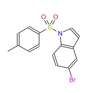5-溴-1-[(4-甲基苯基)磺酰基]-1H-吲哚 96546-77-9