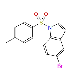 5-溴-1-[(4-甲基苯基)磺?；鵠-1H-吲哚 96546-77-9