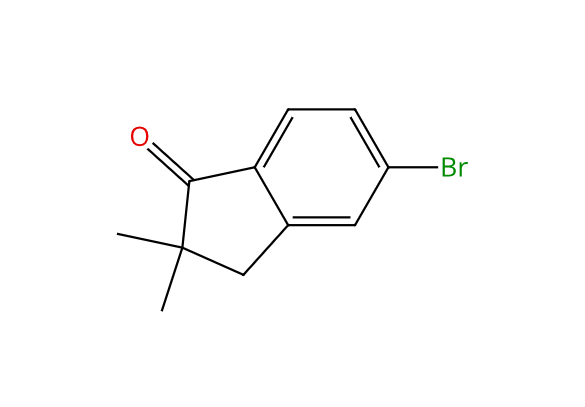 5-溴-2,2-二甲基-2,3-二氢-1H-茚-1-酮,5-Bromo-2,2-dimethyl-2,3-dihydro-1H-inden-1-one