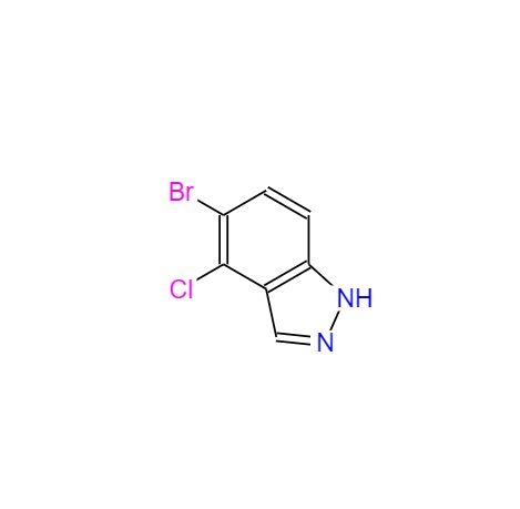 5-溴-4-氯-1H-吲唑,5-Bromo-4-chloro-1H-indazole