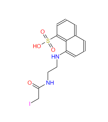 8-[2-(2-碘乙酰氨基)乙氨基]-1-萘磺酸,N-Iodoacetyl-N′-(8-sulfo-1-naphthyl)ethylenediamine