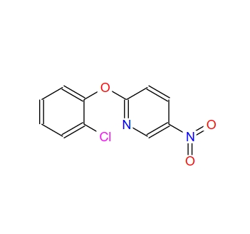 2-(2-Chlorophenoxy)-5-nitropyridine,2-(2-Chlorophenoxy)-5-nitropyridine