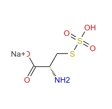 (R)-2-氨基-3-(磺酸钠硫基)丙基酸,Sodium (R)-S-(2-amino-2-carboxyethyl) sulfurothioate