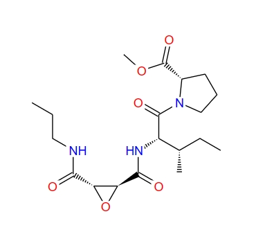 (S)-1-((2S,3S)-3-甲基-2-((2S,3S)-3-(丙基氨基甲酰基)環(huán)氧乙烷-2-羧酰胺基)戊?；?吡咯烷-2-羧酸甲酯,Methyl ((2S,3S)-3-(propylcarbamoyl)oxirane-2-carbonyl)-L-isoleucyl-L-prolinate