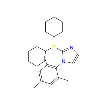 2-(二環(huán)己基膦)-1-(2,4,6-三甲基-苯基)-1H-咪唑,2-(Dicyclohexylphosphino)-1-(2,4,6-trimethyl-phenyl)-1H-imidazole