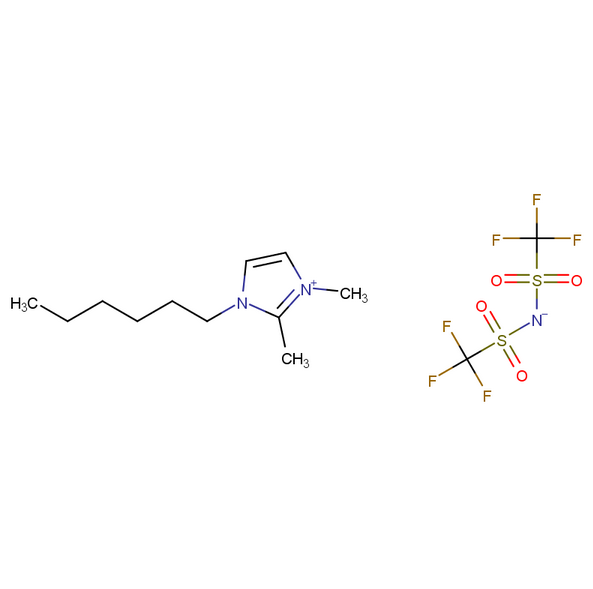 1-己基-2,3-二甲基咪唑双（三氟甲烷磺酰）亚胺盐,1-hexyl-2,3-dimethylimidazolium bis((trifluoromethyl)sulfonyl)imide