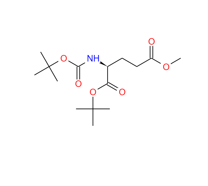 维帕他韦中间体,(S)-1-tert-Butyl 5-methyl 2-((tert-butoxycarbonyl)amino)pentanedioate