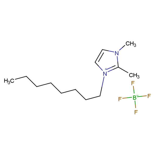 1-辛基-2,3-二甲基咪唑四氟硼酸盐,1-octyl-2,3-dimethylimidazolium tetrafluoroborate