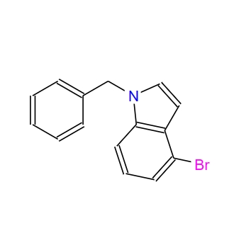 1-苄基-4-溴-1H-吲哚,1-Benzyl-4-bromo-1H-indole