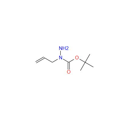 1-烯丙基肼甲酸叔丁酯,Hydrazinecarboxylic acid, 1-(2-propenyl)-, 1,1-diMethylethyl ester