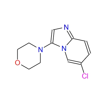 6-chloro-3-morpholinoimidazo[1,2-a]pyridine,6-chloro-3-morpholinoimidazo[1,2-a]pyridine