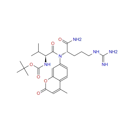 Boc-Val-Arg-AMC · HCl,Boc-Val-Arg-AMC · HCl