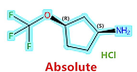 (1S,3R)-3-(trifluoromethoxy)-Cyclopentanamine hydrochloride,(1S,3R)-3-(trifluoromethoxy)-Cyclopentanamine hydrochloride