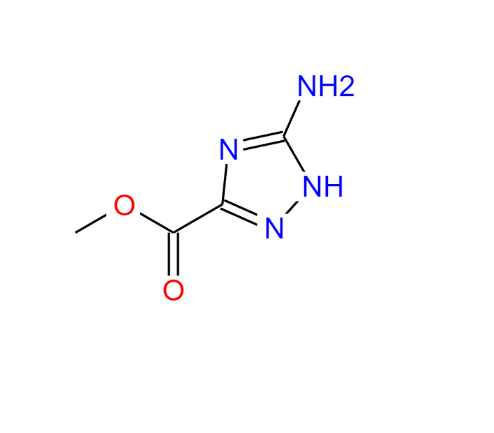 5-氨基-1H-1,2,4-三氮唑-3-羧酸甲酯,Methyl 5-amino-1H-1,2,4-triazole-3-carboxylate