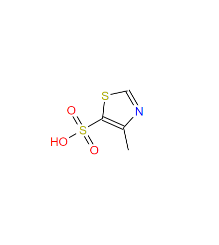 4-甲基噻唑-5-磺酸,4-methyl-5-thiazolesulfonic acid