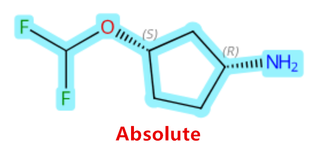 (1R,3S)-3-(difluoromethoxy)cyclopentanamine,(1R,3S)-3-(difluoromethoxy)cyclopentanamine