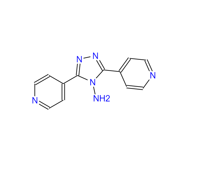 3,5-双（吡啶-4-基）-4-氨基-1,2,4-三唑,3,5-bis(pyridin-4-yl)-4-amino-1,2,4-triazole