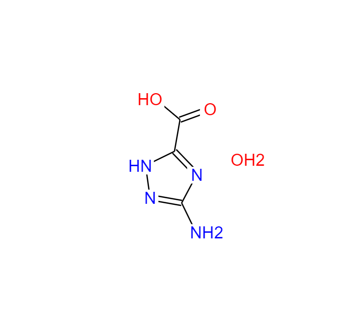 3-氨基三氮唑-5-羧酸,3-AMINO-1,2,4-TRIAZOLE-5-CARBOXYLIC ACID HEMIHYDRATE