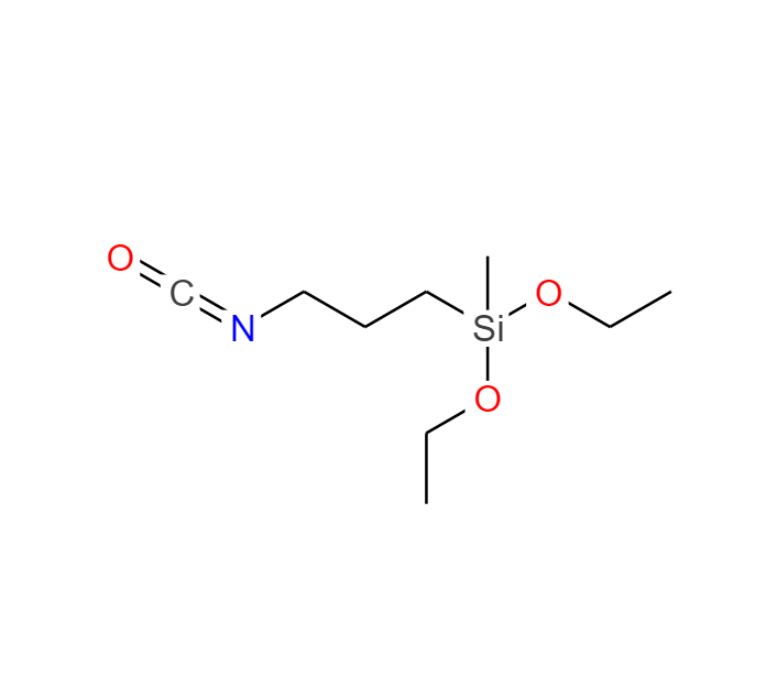 3-异氰酸丙酯基甲基二乙氧基硅烷,3-(Diethoxysilyl)propyl isocyanate