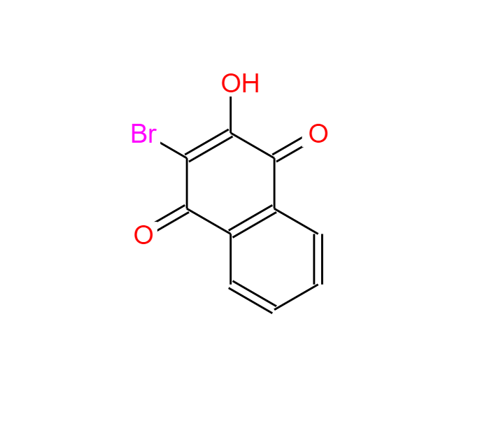 2-羟基-3-溴-1,4-萘醌,2-Hydroxy-3-bromo-1,4-naphthoquinone
