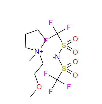 1-(METHOXYETHYL)-1-METHYLPYRROLIDINIUM BIS(TRIFLUOROMETHYLSULFONYL)IMIDE,1-(METHOXYETHYL)-1-METHYLPYRROLIDINIUM BIS(TRIFLUOROMETHYLSULFONYL)IMIDE